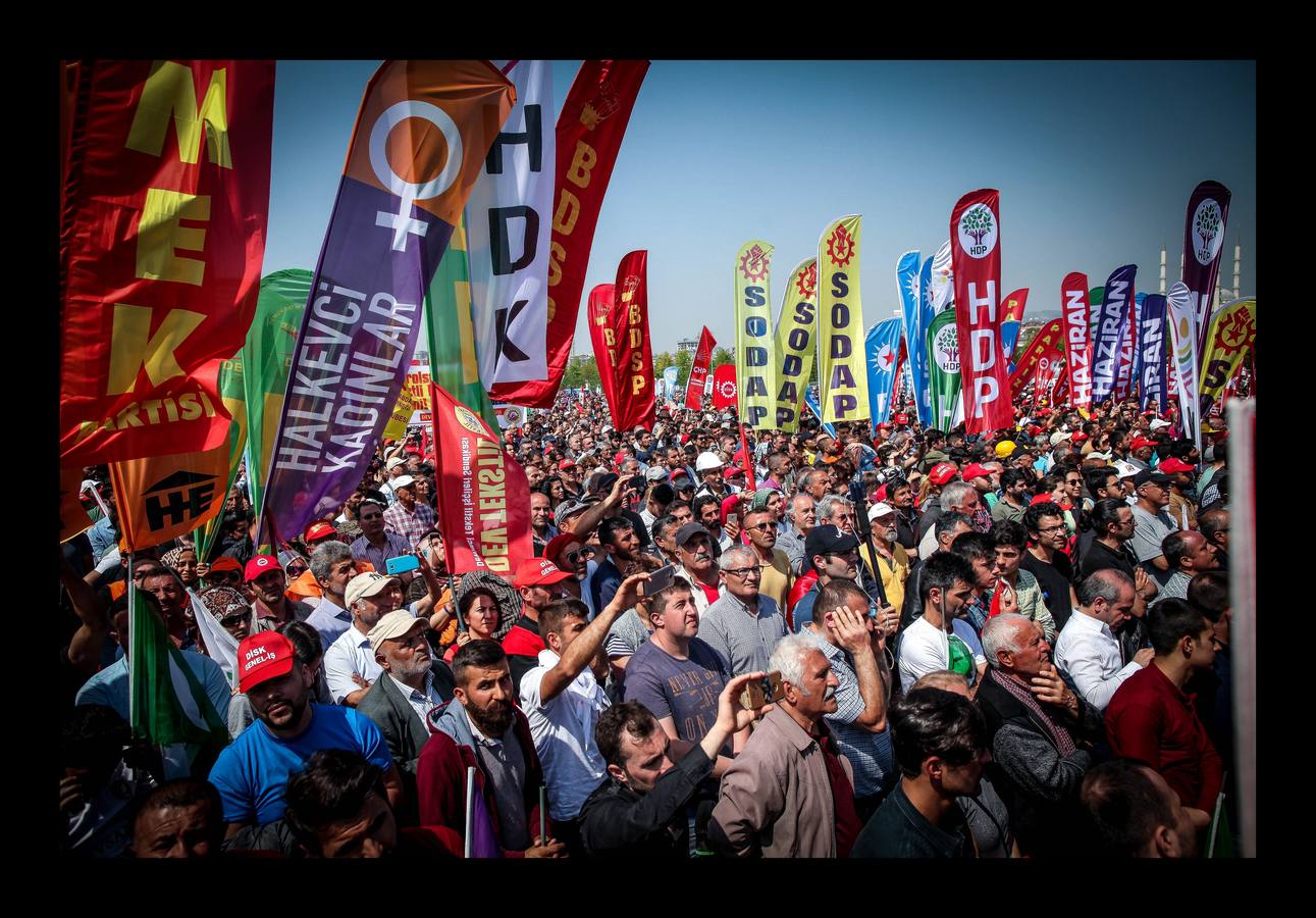 Fotos: Movilizaciones en todo el mundo con motivo del Día de los Trabajadores
