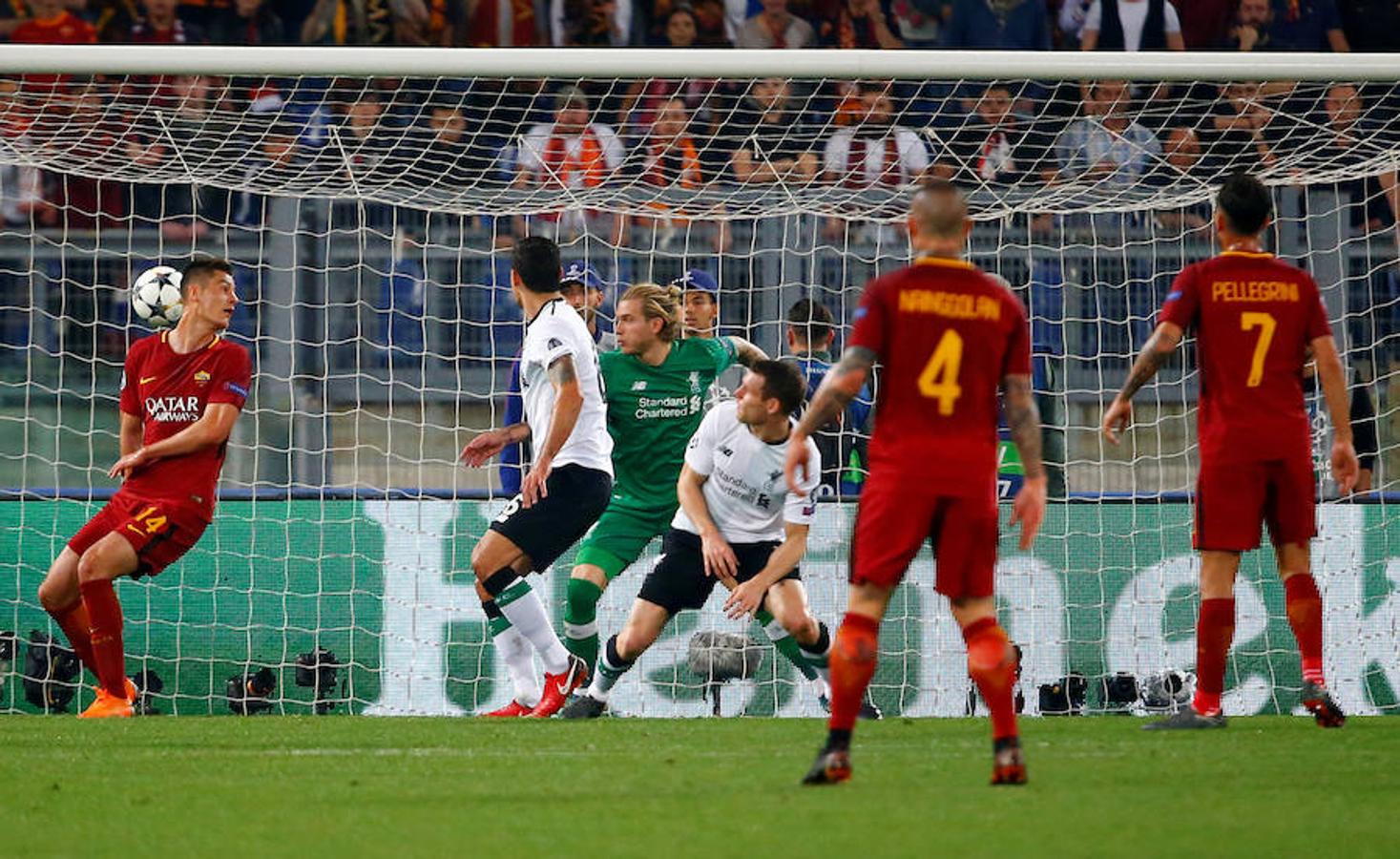Al igual que en la ida la semifinal entre Roma y Liverpool fue muy interesante porque ambos equipos buscaron la meta rival y la encontraron. 