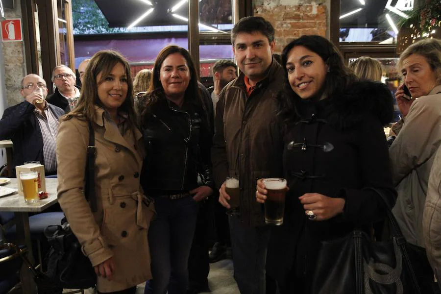 Beatriz Escudero, Rosa Ruiz, Natxo Lajo y Susana Posado. 