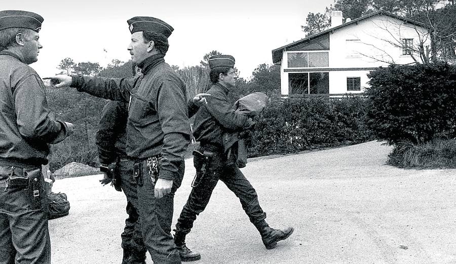 La detención de toda la cúpula etarra el 29 de marzo de 1992 en un caserío de la localidad vascofrancesa de Bidart acabó con la presunción de invencibilidad de la banda.