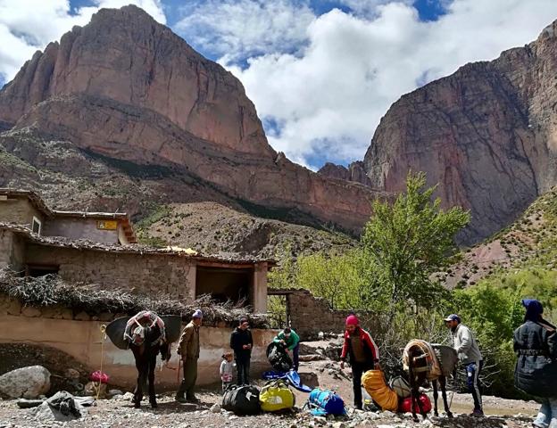 Imagen principal - La expedición de Iker y Eneko Pou en el Atlas marroquí. 