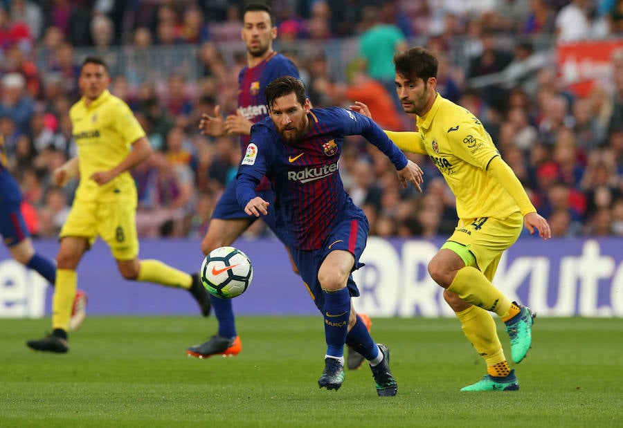 El Barcelona, ya campeón de Liga, recibe en el Camp Nou a un Villarreal que aún tiene trabajo por hacer para certificar su plaza europea. 