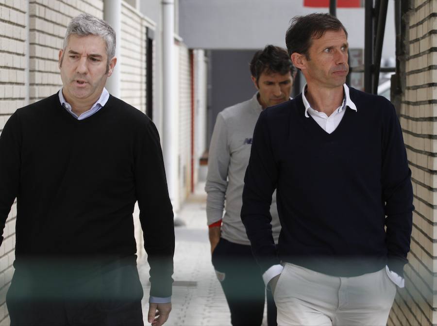 El adiós al entrenador del Athletic, en imágenes