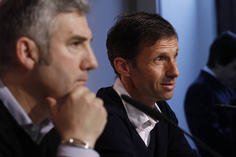 El adiós al entrenador del Athletic, en imágenes