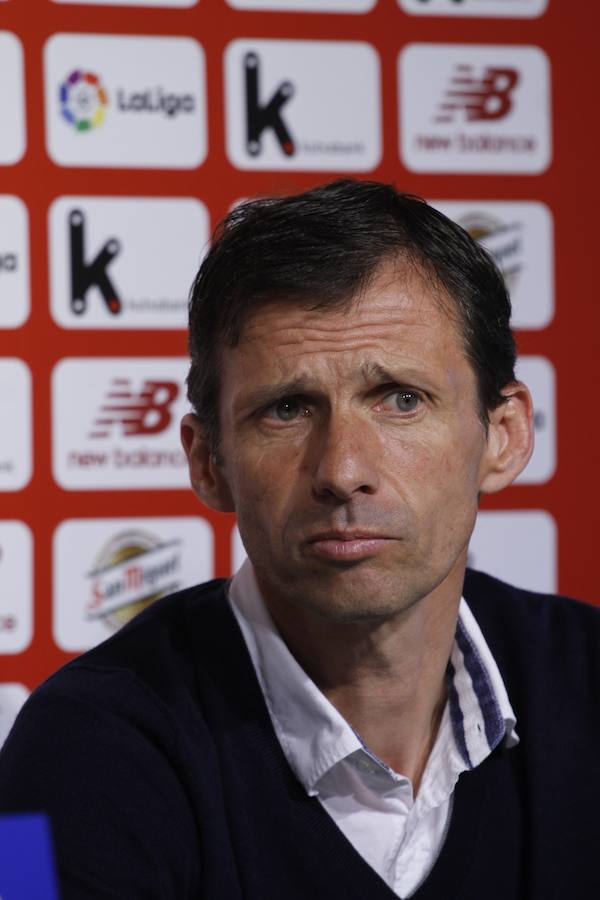 El adiós al entrenador del Athletic, en imágenes