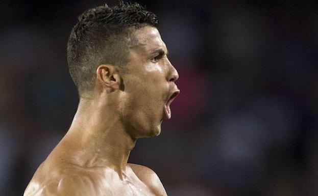 Cristiano Ronaldo, durante un partido.
