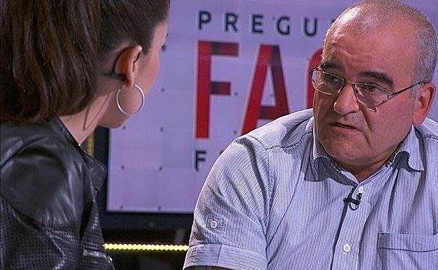 José Antonio Fernández, 'Magila', en un momento de la entrevista en 'TV3'