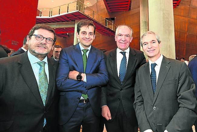 Rafel Careaga, Gonzalo Castañeda, Joseba Cedrún y Javier Flórez. 