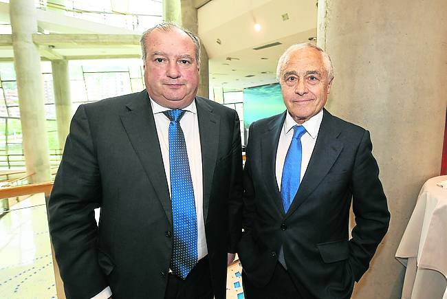 Roberto Larrañaga y Txema Vázquez Eguskiza. 