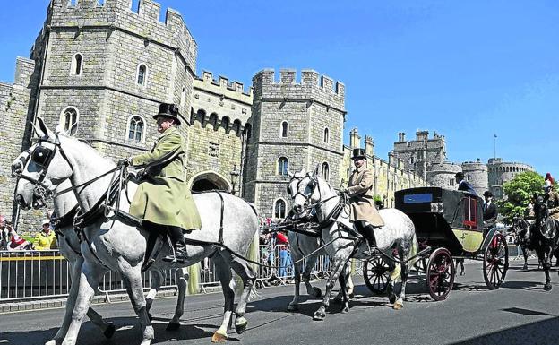 Ensayo general en Windsor para la boda de Meghan y el príncipe Enrique