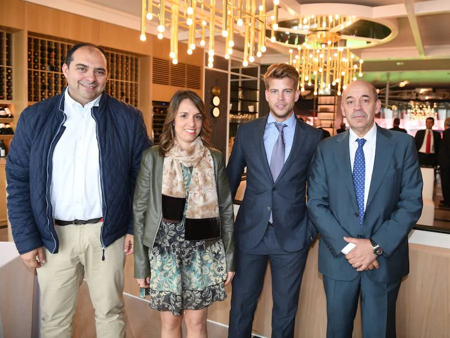 Javier Fresno, Melania González, Xabier Martín y Avelino González.