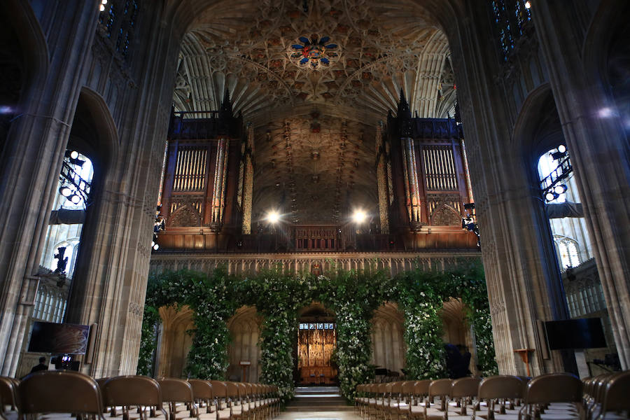 Fotos: Todo listo para la boda entre el príncipe Harry y Meghan