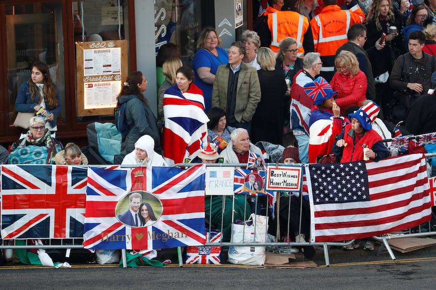 Fotos: Todo listo para la boda entre el príncipe Harry y Meghan