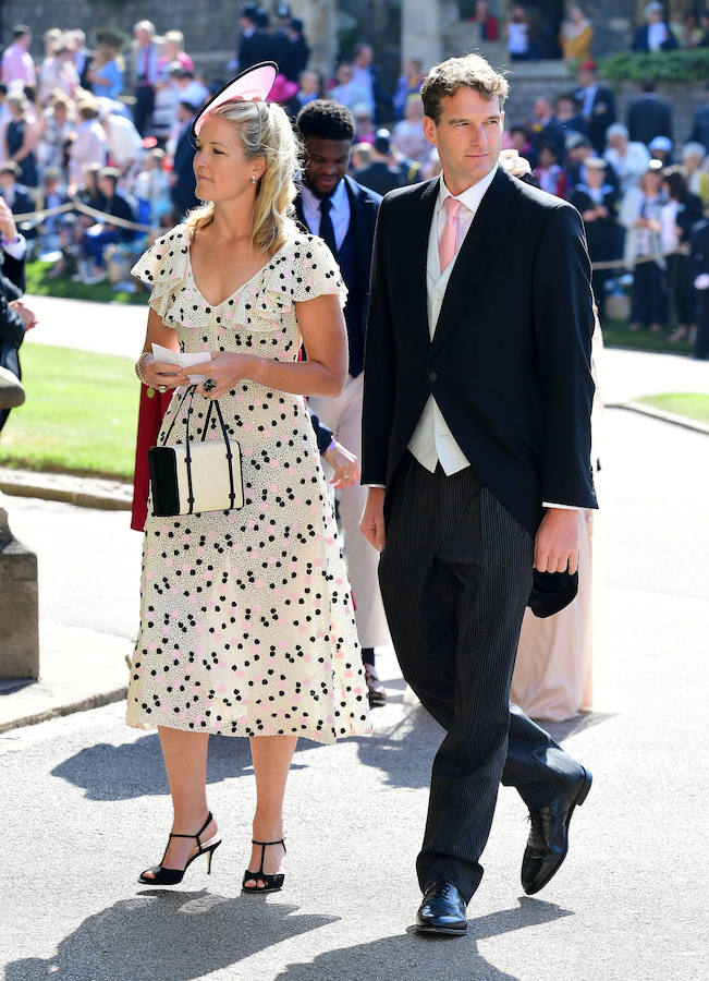 Lady Edwina Louise Grosvenor y Dan Snow