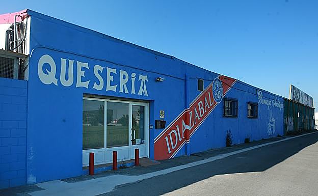 Quesería Buruaga Arditegia, en Vitoria.