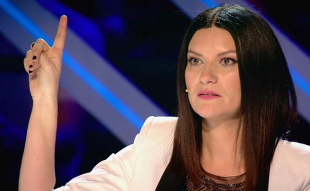 Laura Pausini en 'Factor X'.