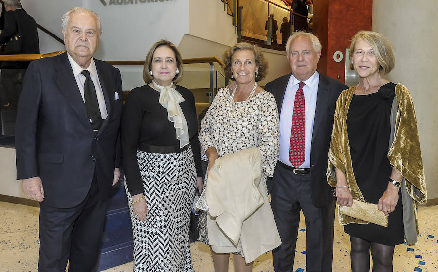Santiago de Ybarra, Mercedes Baptista, Hannah y Parry Lowy Mitchell y Susana Rodríguez Vidarte.