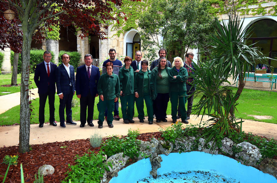 La recuperación de los jardines ha terminado y la residencia dependiente de la Diputación espera reformar un claustro 