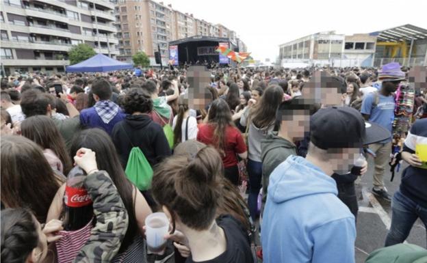 Miles de jóvenes acudieron a Santurtzi el pasado 27 de mayo. 