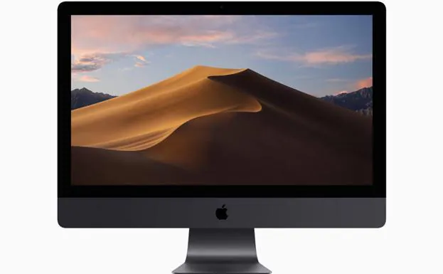 iMac con la última versión de macOS (10.14) 