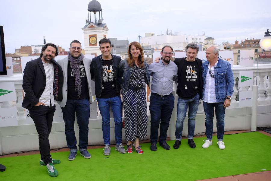 Fotos: Celebración del X aniversario del FesTVal en la Puerta del Sol de Madrid
