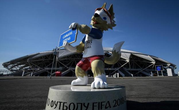 'Zabivaka', la mascota del Mundial