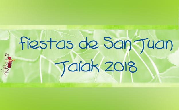 Programa de fiestas de Salvatierra 2018: San Juan Jaiak