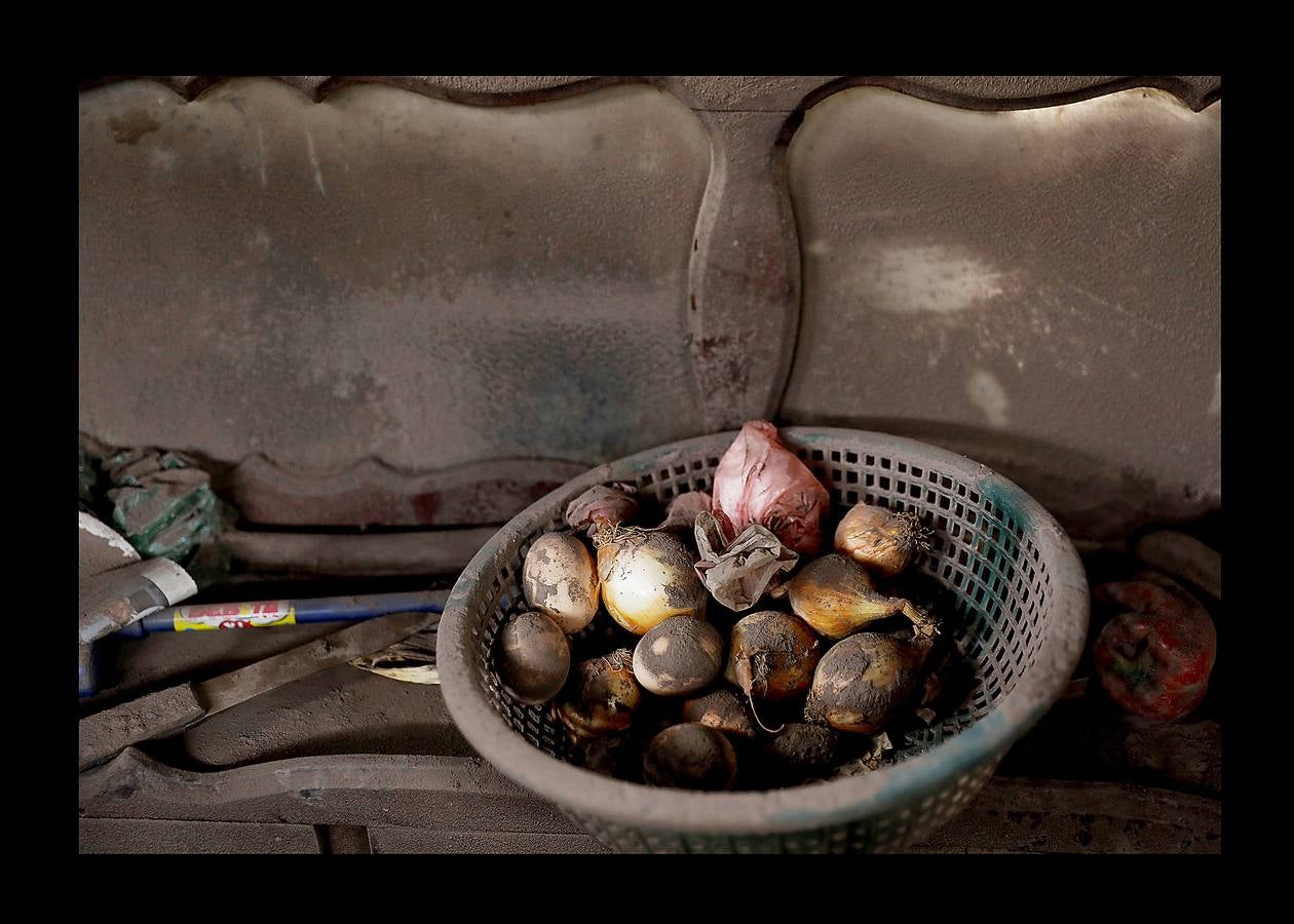 Los niños abandonaron los juguetes, la ropa quedó colgada en los tendederos de los patios traseros y los animales murieron petrificados. Después de la erupción, el exuberante paisaje verde se convirtió en un cementerio gris polvoriento, envuelto en un persistente olor a azufre... Toneladas de árboles, rocas y gases tóxicos se deslizaron por los flancos del Volcán de Fuego formando lo que se conoce como «flujo piroclástico,» que alcanza velocidades más rápidas y letales que la lava. Cuando las familias de las aldeas más afectadas -El Rodeo y San Miguel de Los Lotes, en el centro de Guatemala- se dieron cuenta de lo que sucedía, no tuvieron tiempo de huir. 