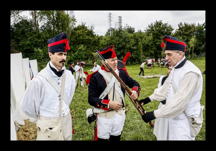Vitoria recuerda el mayor acontecimiento de su historia con la recreación de episodios de la batalla que condenó a Napoleón el 21 de junio de 1813