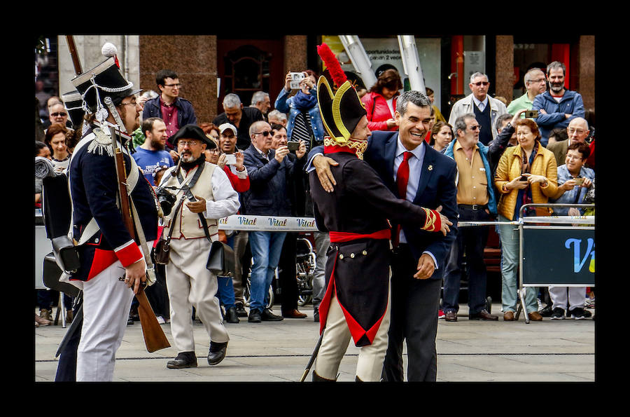 Vitoria recuerda el mayor acontecimiento de su historia con la recreación de episodios de la batalla que condenó a Napoleón el 21 de junio de 1813