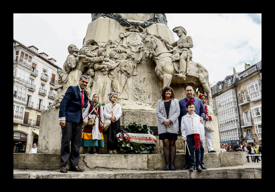 Vitoria recuerda el mayor acontecimiento de su historia con la recreación de episodios de la batalla que condenó a Napoleón el 21 de junio de 1813