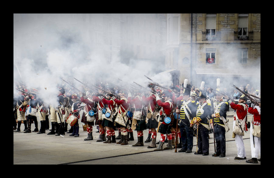 Vitoria recuerda el mayor acontecimiento de su historia con la recreación de episodios de la batalla que condenó a Napoleón el 21 de junio de 1813