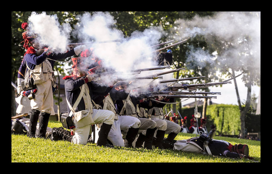 Vitoria recuerda el mayor acontecimiento de su historia con la recreación de episodios de la batalla que condenó a Napoleón el 21 de junio de 1813