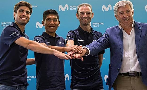 Landa, Quintana, Valverde y Unzúe, todos para uno. 