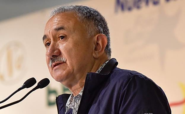 El líder de UGT, Pepe Álvarez.