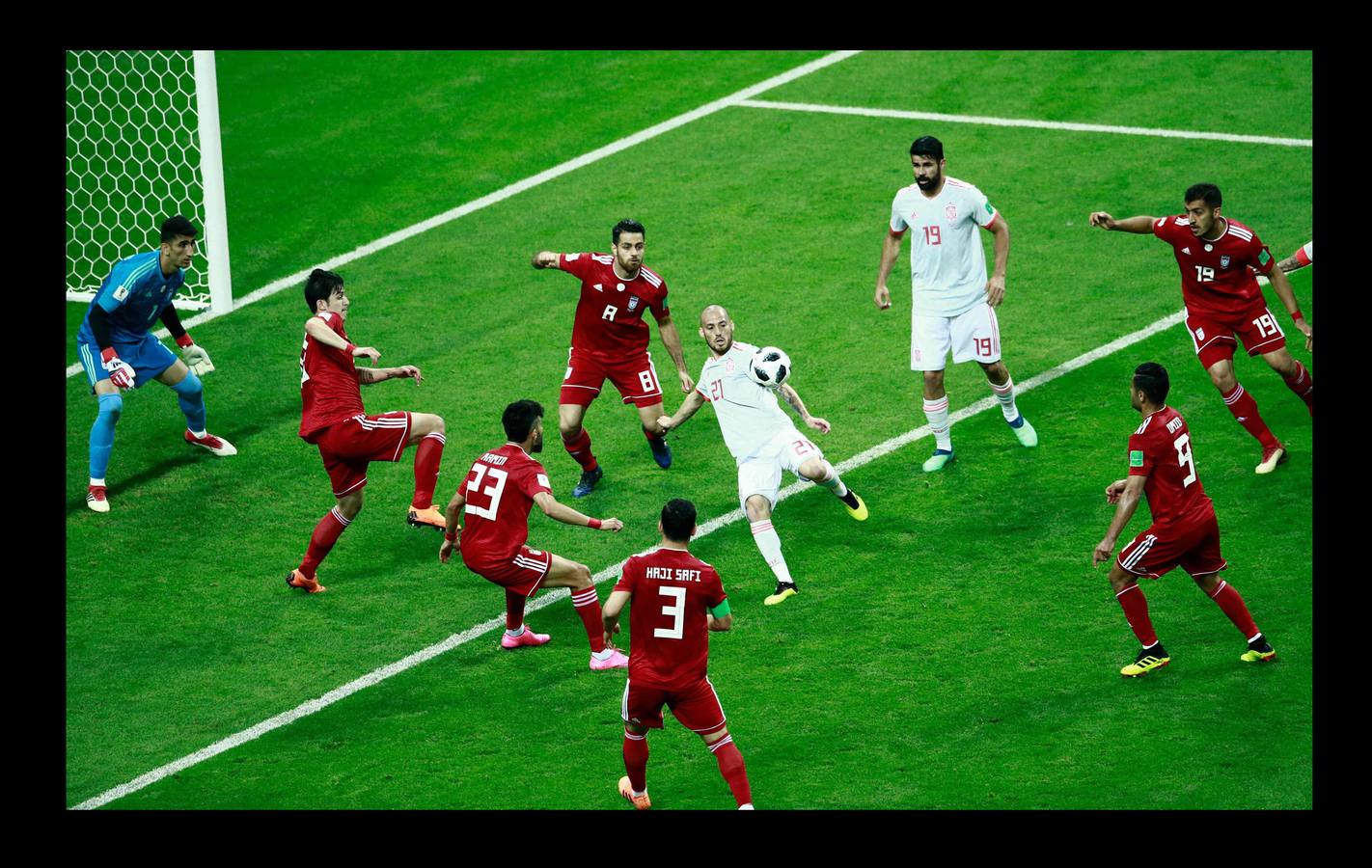 Fotos: España-Irán, en imágenes