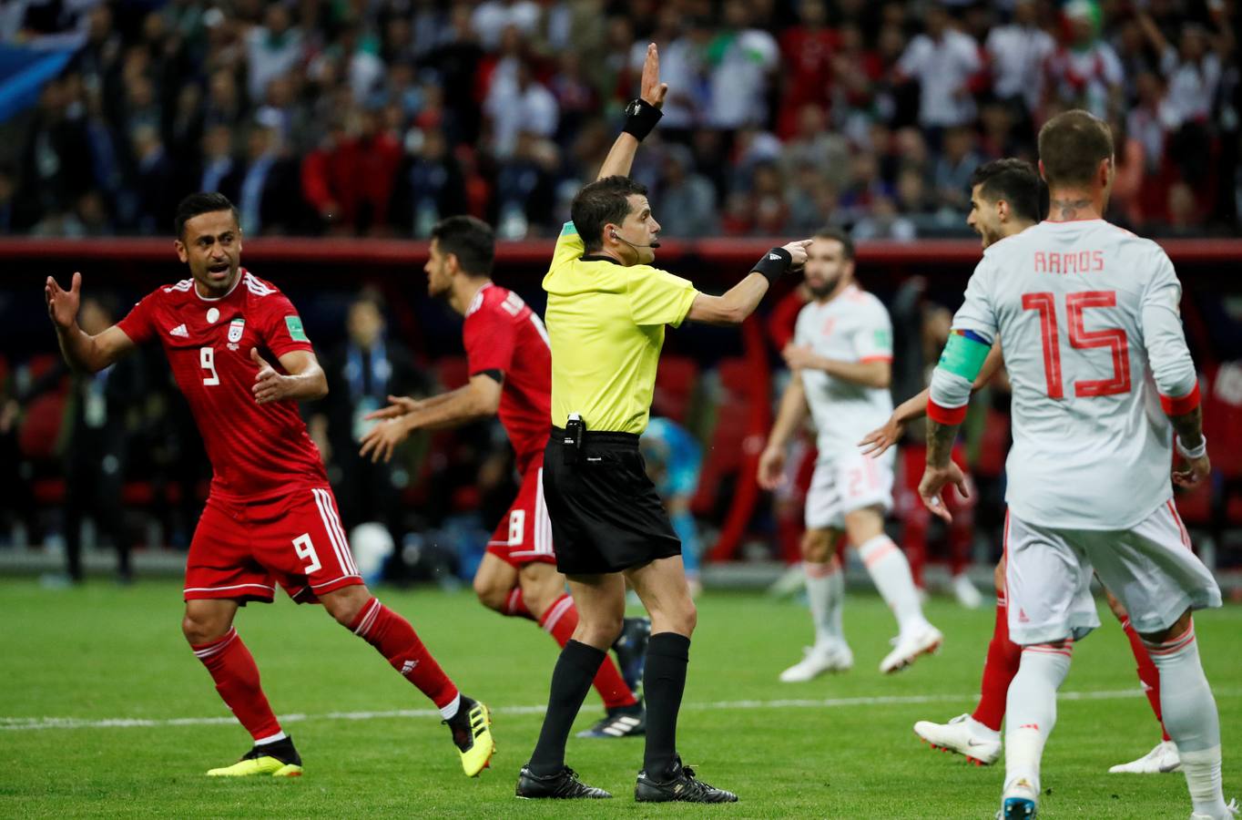 Fotos: Gol anulado a Irán ante España