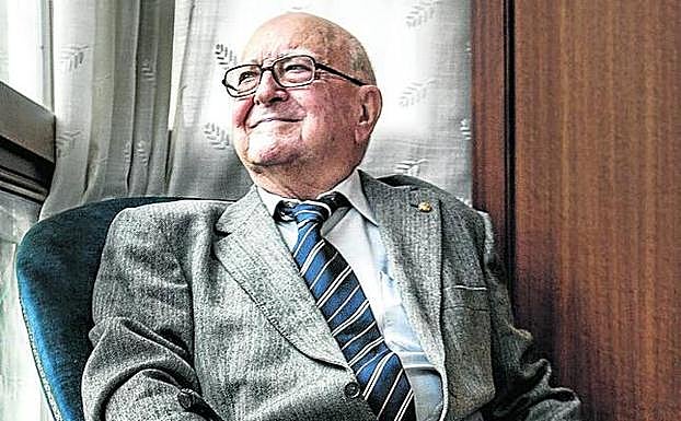 Rafael Gutiérrez, en su casa. 