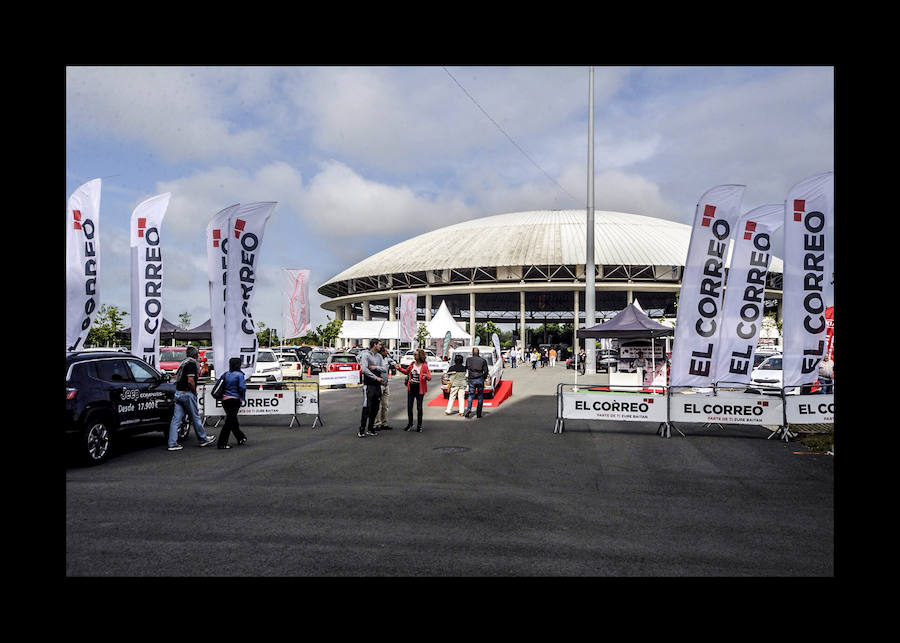 El evento organizado por EL CORREO tendrá lugar hasta el domingo bajo la cúpula del Buesa Arena y cuenta con automóviles de las principales marcas.