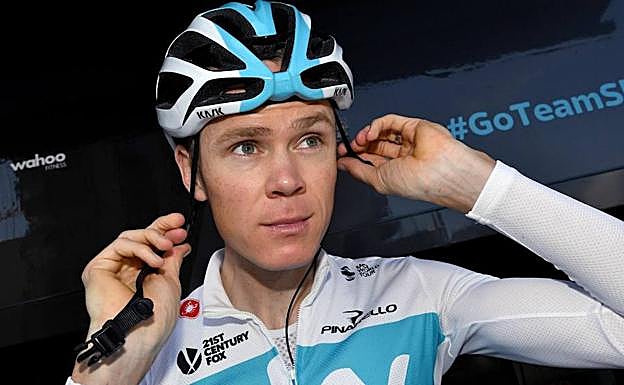 El corredor británico Chris Froome.