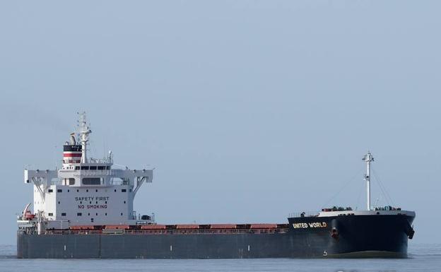 Carrera contrarreloj. El Peak Pegasus, un barco de EE UU cargado con soja, intentó sin éxito llegar a China antes que los aranceles. 