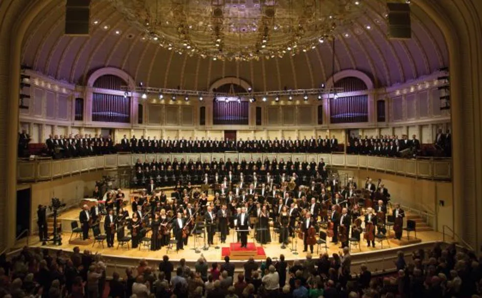 Orquesta sinfónica de Chicago.