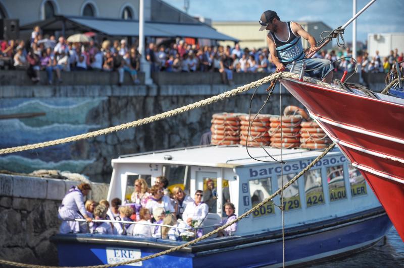 Fotos: La procesión de la Virgen del Carmen en Santurtzi, en imágenes