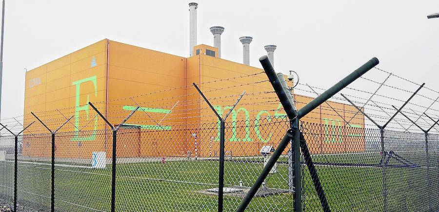 Modelo. Almacén temporal de residuos de Borssele (Holanda), en el que se inspiraba el de Villar de Cañas. El conquense iba a ser tres veces más grande.