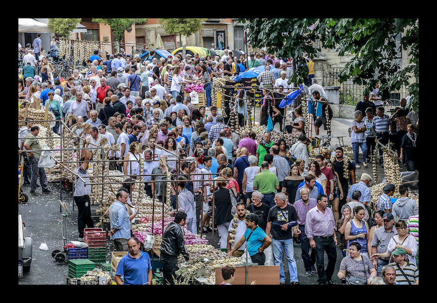 La ofrenda floral, las dianas, la carrera de barricas, las vaquillas... Un sinfín de actividades han servido para divertir a los vitorianos durante este 25 de julio