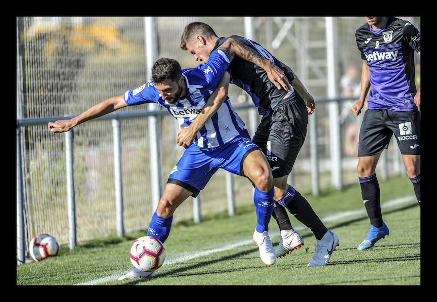 El Alavés ha empatado a uno en el partido de pretemporada disputado en Los Ángeles de San Rafael (Segovia) contra el Leganés de Mauricio Pellegrino.