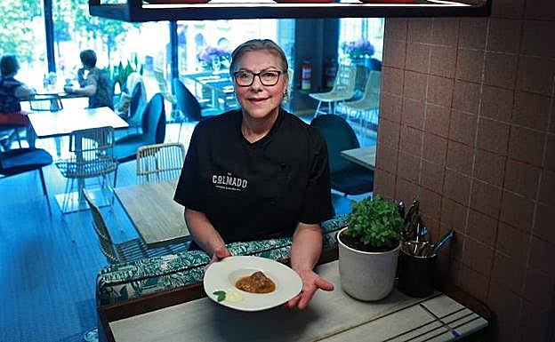 La cocinera Nicasia Martínez.