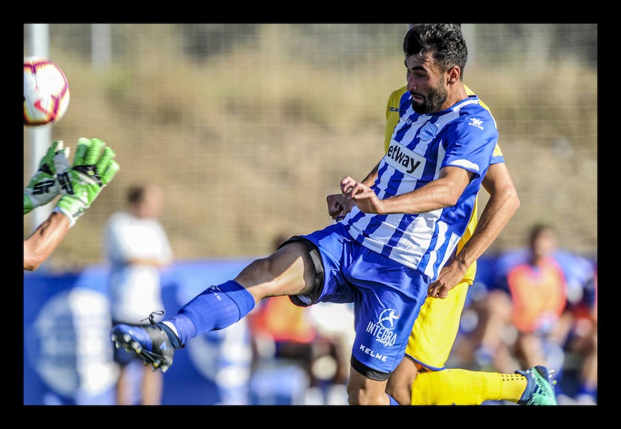 Cuarto partido de preparación de los albiazules, esta vez contra el club alfarero en la localidad segoviana de Los Ángeles de San Rafael