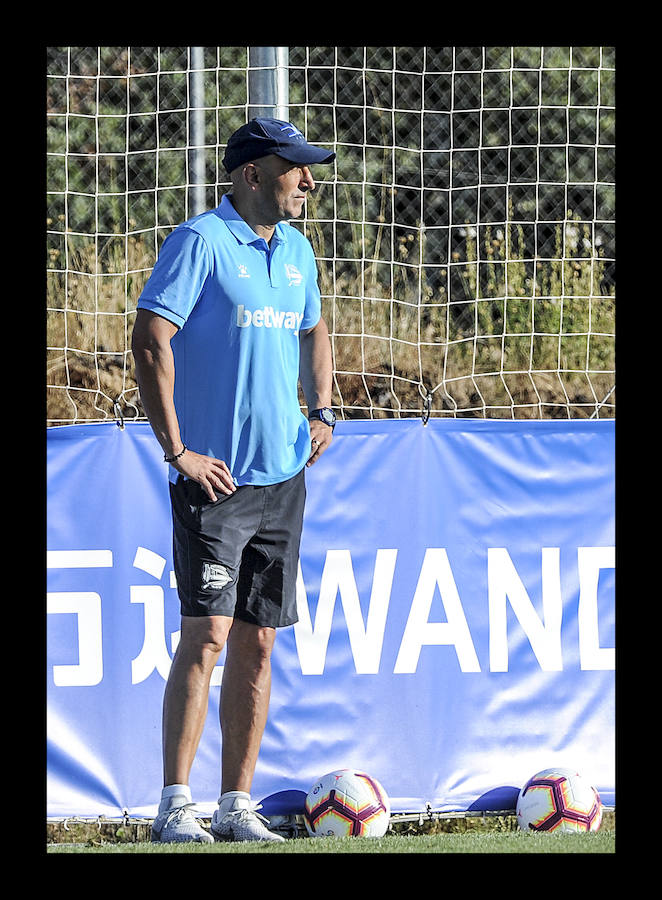 Cuarto partido de preparación de los albiazules, esta vez contra el club alfarero en la localidad segoviana de Los Ángeles de San Rafael