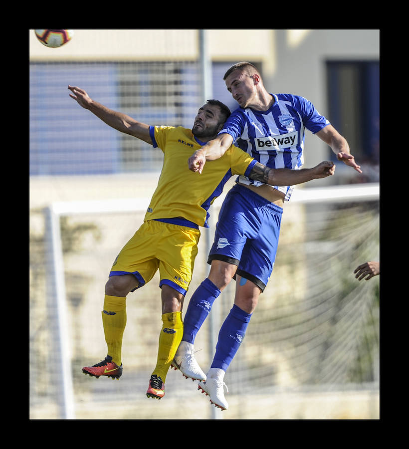 Cuarto partido de preparación de los albiazules, esta vez contra el club alfarero en la localidad segoviana de Los Ángeles de San Rafael